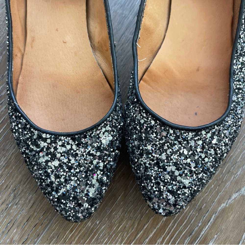 MADEWELL glitter flats